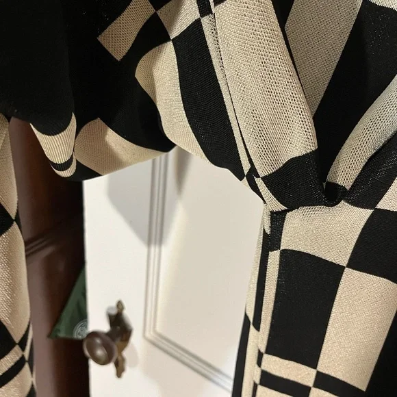 Paloma Wool Black and Cream Textured Knit - Picture 3 of 4